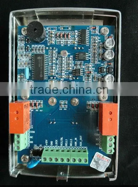 Standalone keypad network door access controller for doors