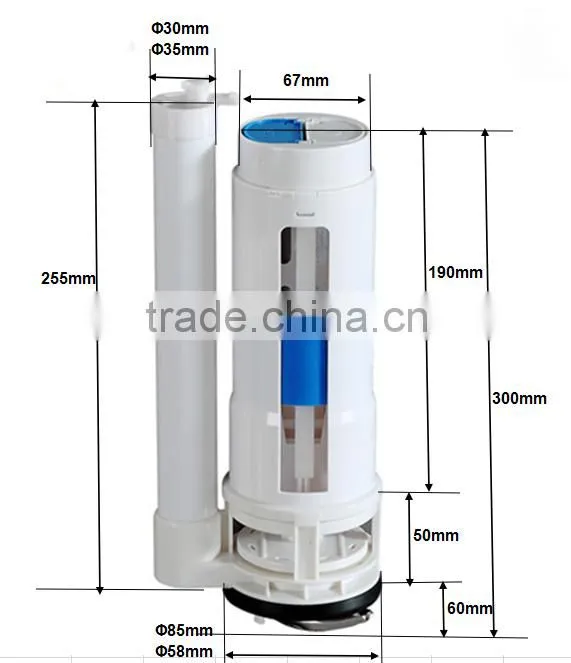 Cheap Toilet WC Toilet Cistern Water Tanks Fill Valve Price