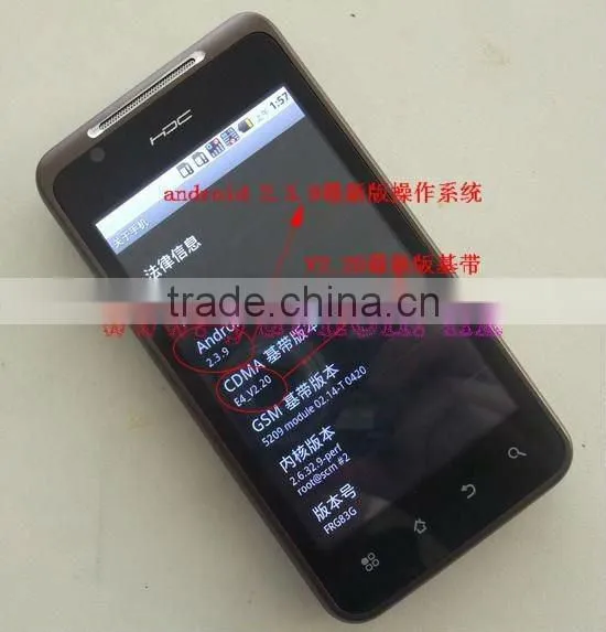 E86 3.8 inch Android 2.3 phone +5.0 Mega pixel camera+built in GPS and support voice 01