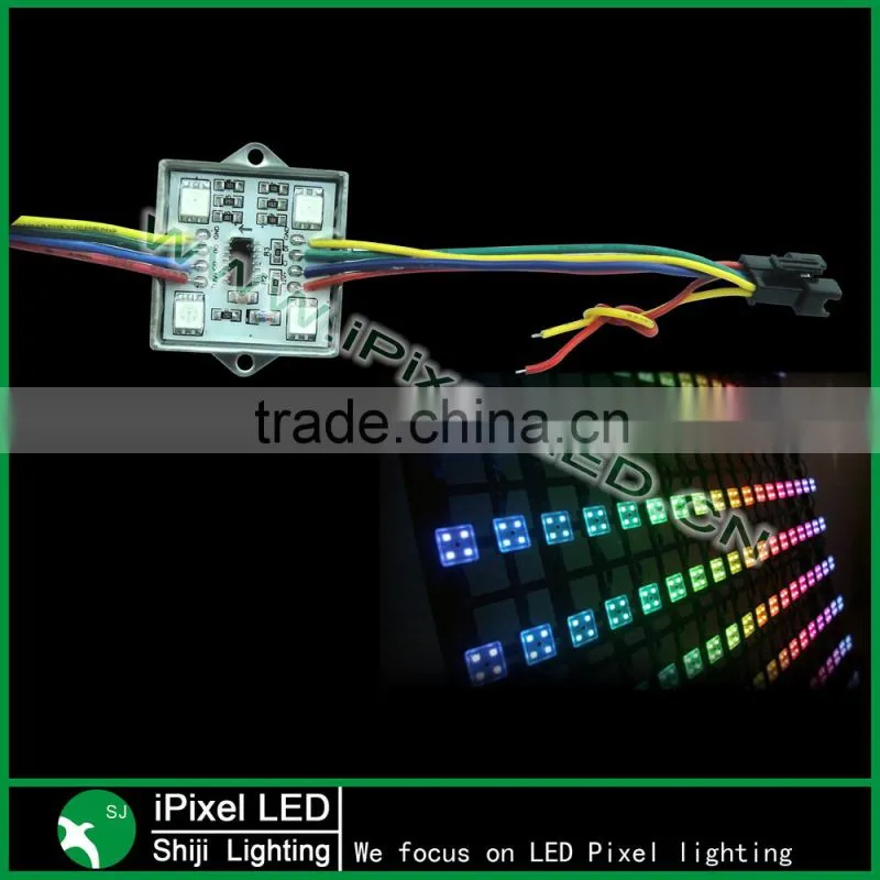 SJ-3535-2801/ SJ-7515-2801 metal case square 4 led module