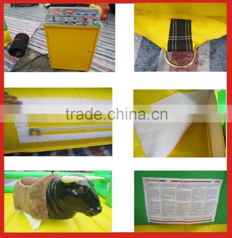 Mechanical rodeo game riding machine/Mechanical Rodeo Bull/Inflatable Rode