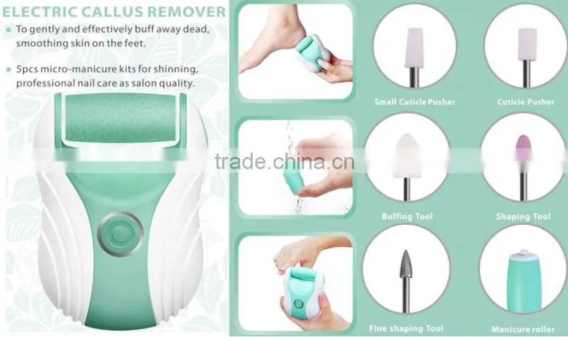FOOT CALLUS REMOVER AND HARD SKIN EXFOLIATING DEVICE