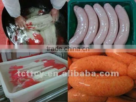 Natural salted sheep sausage casings