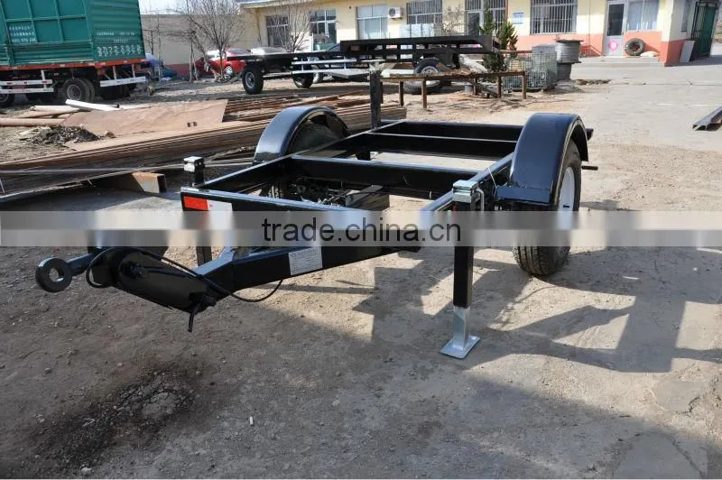 toilet trailer chassis mobile trailer