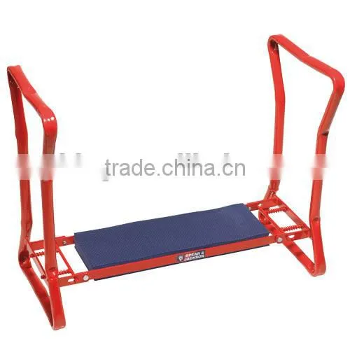 Portable folding garden kneeler Garden tool usage folding stool comfort foam padded