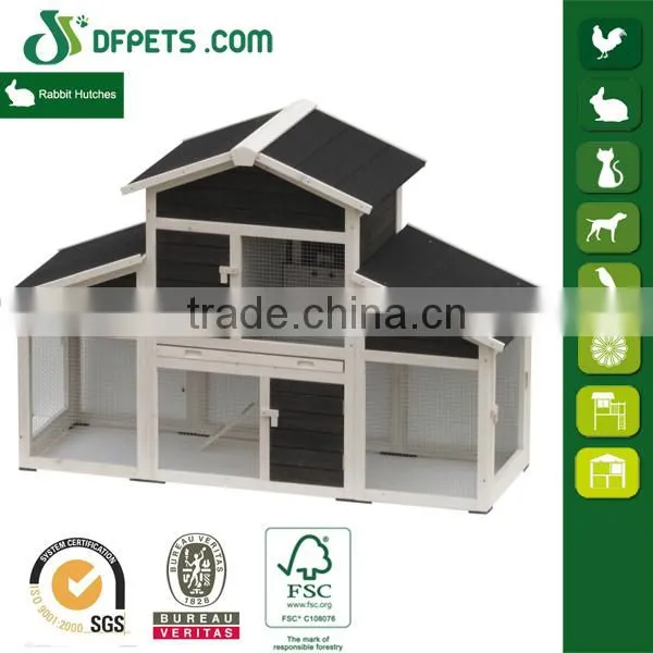 Hot Sale Eco-Friendly Feature Wooden Rabbit Hutch