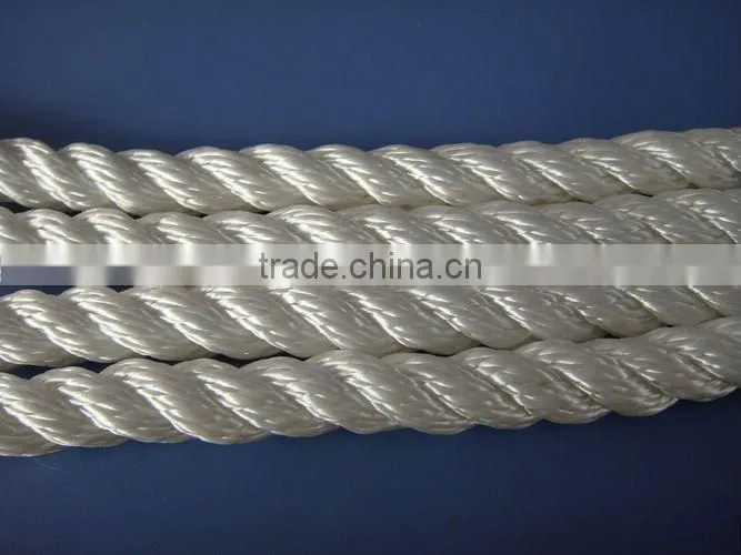 nylon rope breaking strength