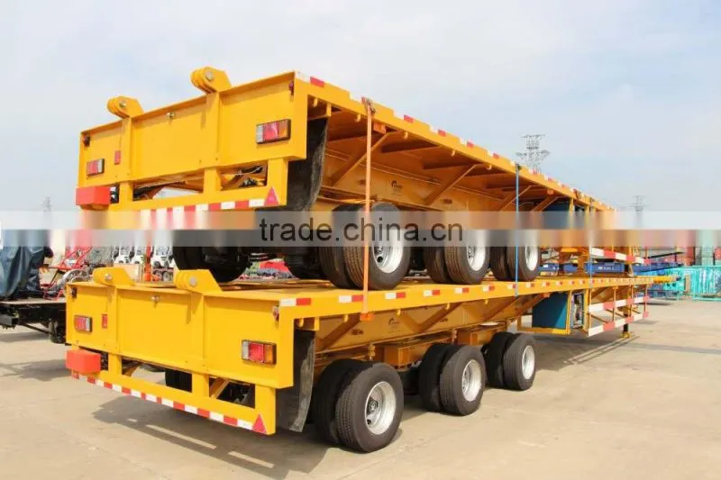 40 TONS FLATBED SEMI TRAILER
