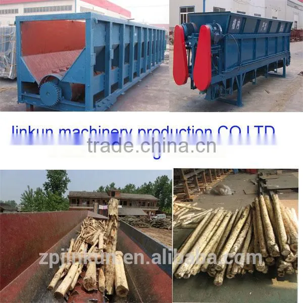 2016 hot sale automatic wood debarker/peeling machine with reliable manufacture