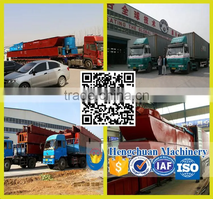 gold dredger & dredging equipment