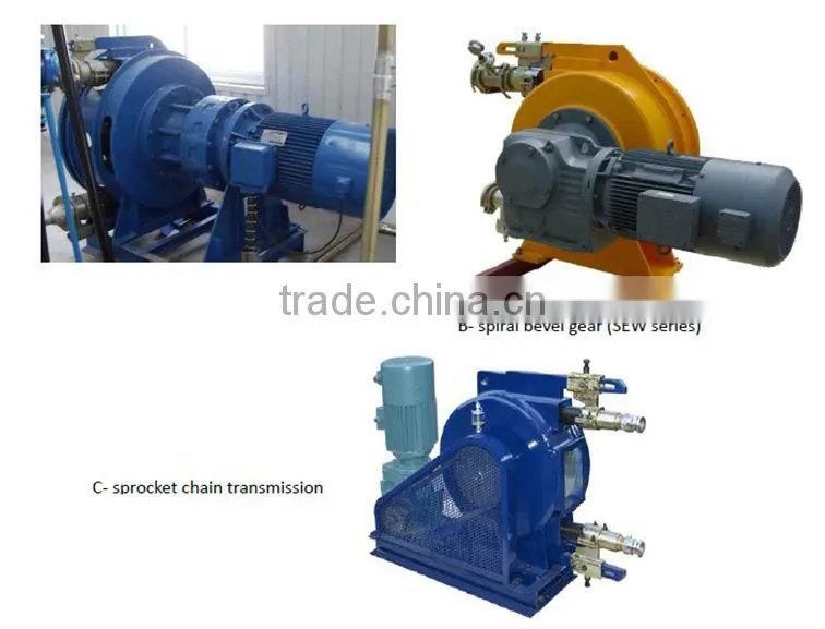 ISO supplier duralble squeeze hose mini peristaltic pump price