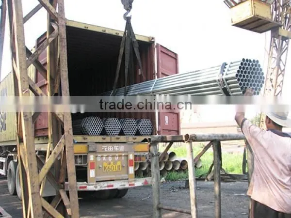 hot dip galvanized welded steel pipe