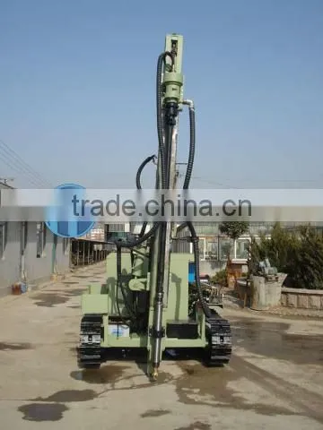 HF100YA2 rock drilling machine with DTH hammer, air compressor