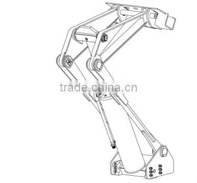 dump truck one stage hoist cylinders