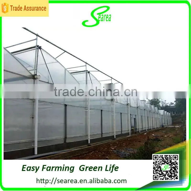 hot sale agriculture polycarbonate greenhouse shade green house design