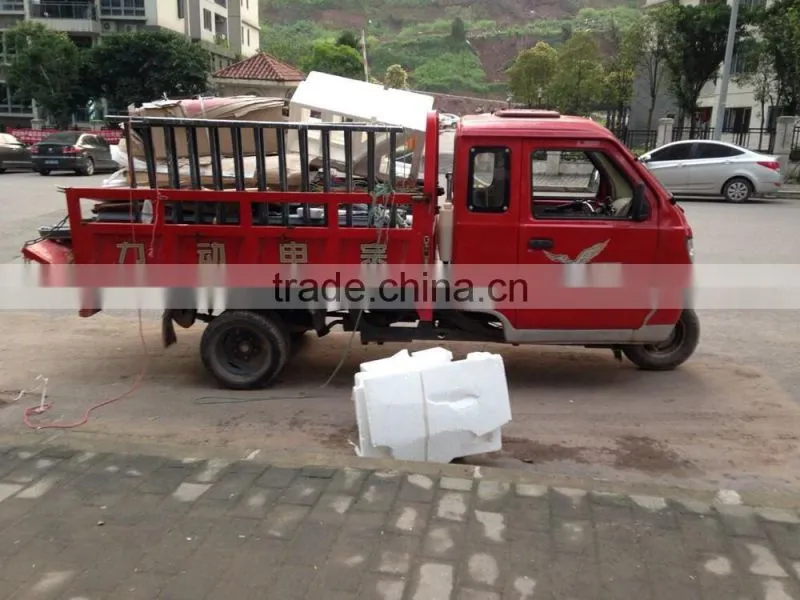 China 2014 selling dump truck used tipper trucks /garbage tricycle for sale