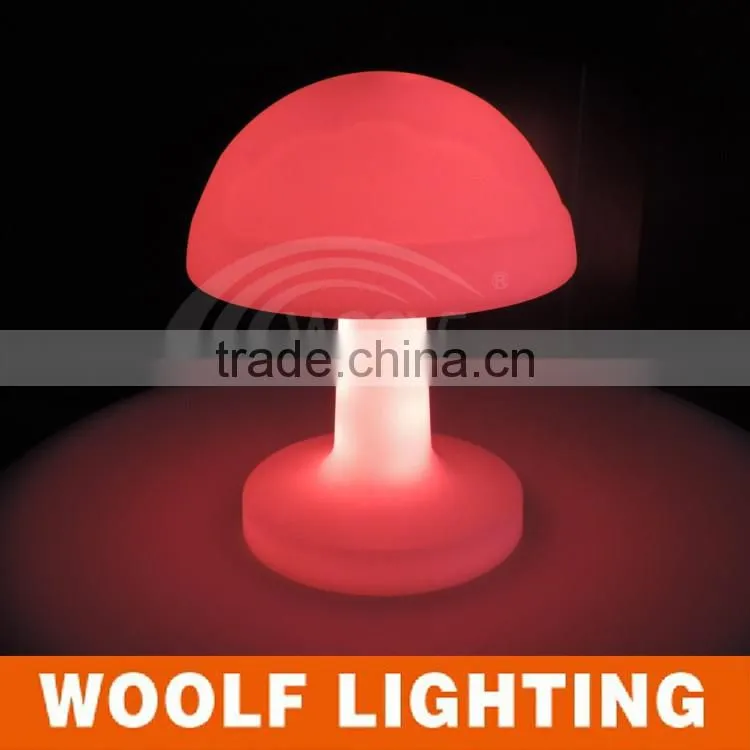 Home Living Room Decorative Plastic 16 colors LED Table Light