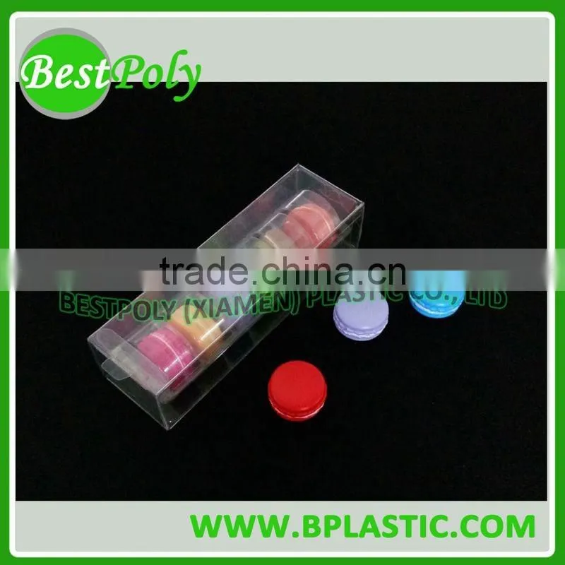 Newest popular small clear plastic PVC folding box