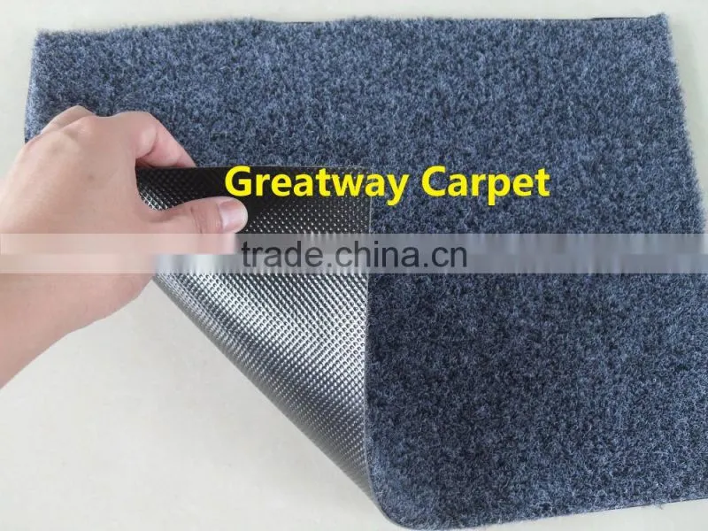 carpet with resin backing Needle Punch Brush Track carpet