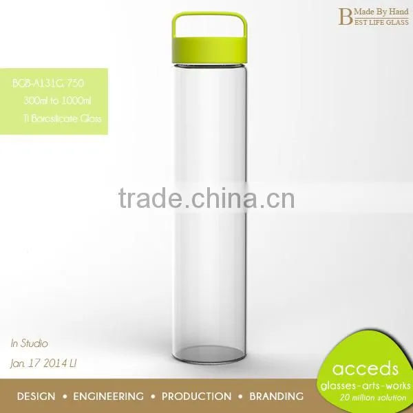 Original and Newly Designed Glass Portable Drink Bottle