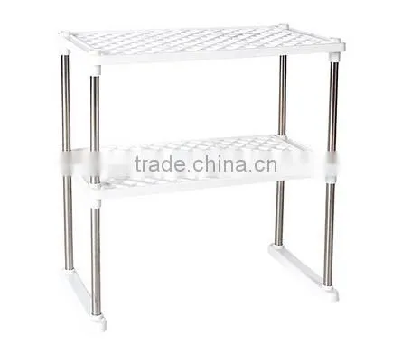 Mix color Stock Layer 2 Steel Tub Multifunction Combined Storage Rack