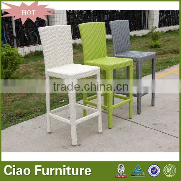 modern design rattan bar stool furnture cheap high bar chair