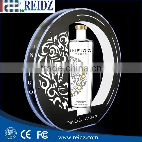 Alibaba custom new product lighting logo promotional acrylic display