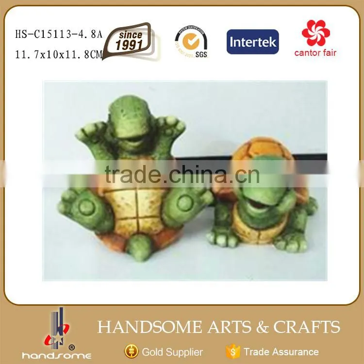 Lovely Tortoise Sculpture Ceramic Animal Figurines
