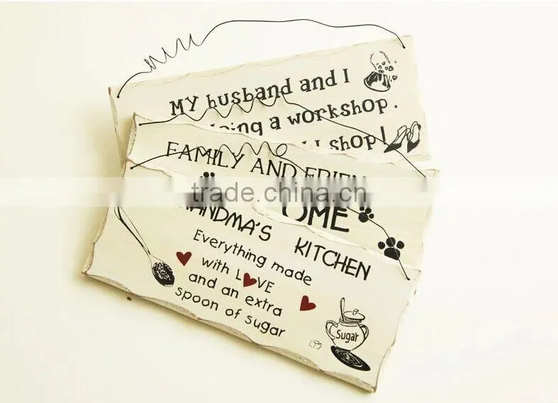 Chinese Style Fine Customize Wood Doorplate for Home Decoration