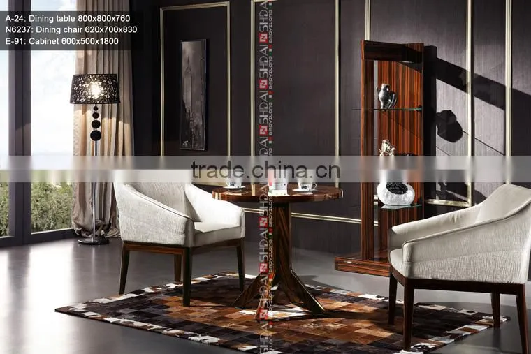 italian classical style dining room set / vintage dining room sets / banquette dining room furniture A-24