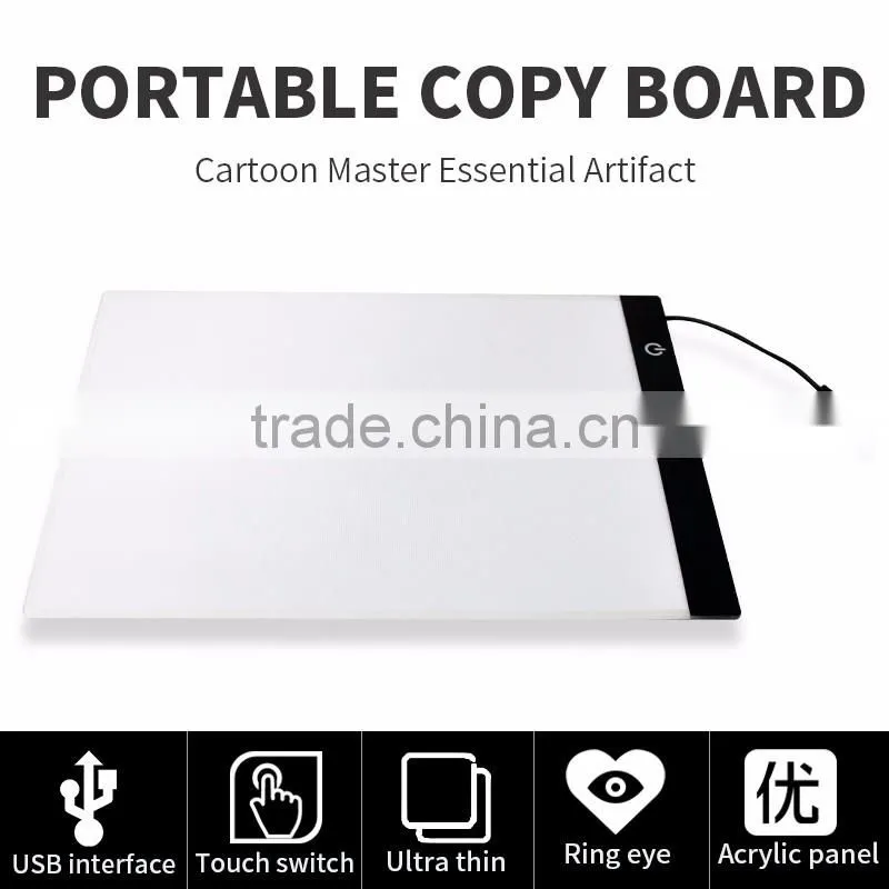 A4 simplified LED copy board New product LED tracing board Newlight LED drawing learning light board