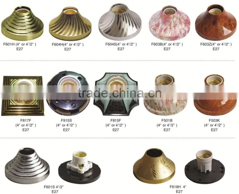 Lighting accessories E27 bakelite screw lamp holder/light lamp socket/bulb holder