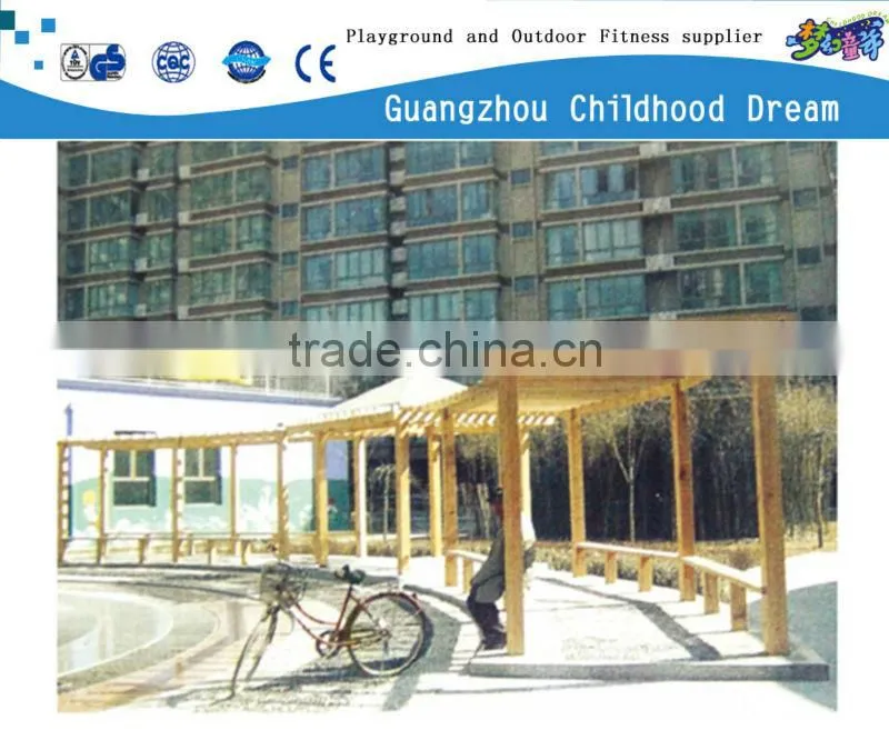 (HD-19204)Wooden corridor Outdoor corridor