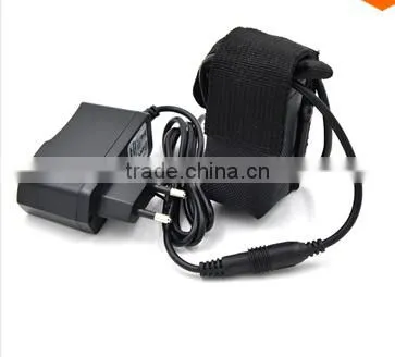 Bicycle Headlight Torch Light Headlamp 4400mAh 8.4v Li-ON 18650 Battery Pack + Charger