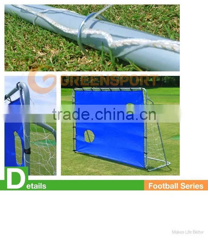 GSSG8 2016 Best Seller Metal Frame Soccer Goal football goal with Net and Panel