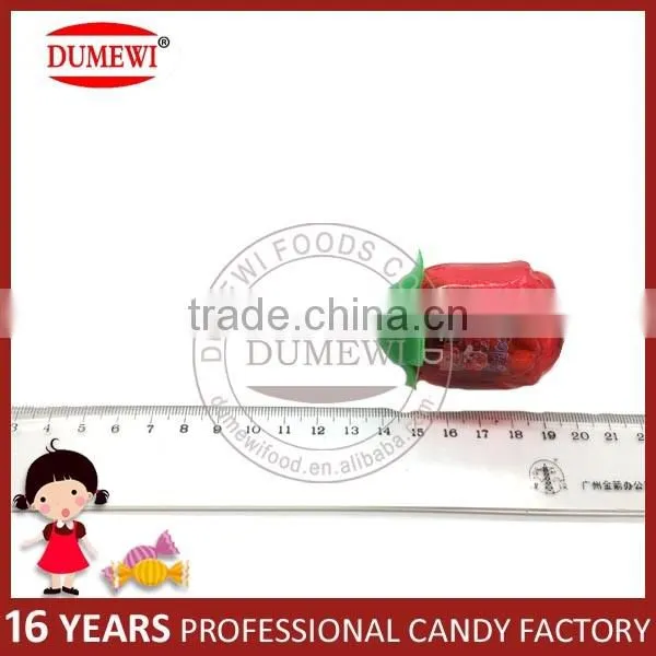 Rose Shape Toy Candy with Chocolate Bean for Valentines