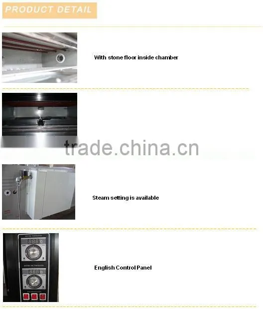 Best selling 3 deck electric commercial pizza oven