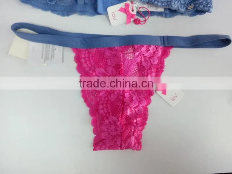 Sexy bra and panty new fashion underwear and bikini set