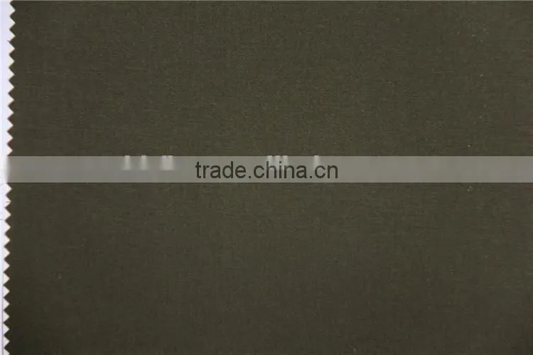 Best price cotton fabric olive-green color china suppiler