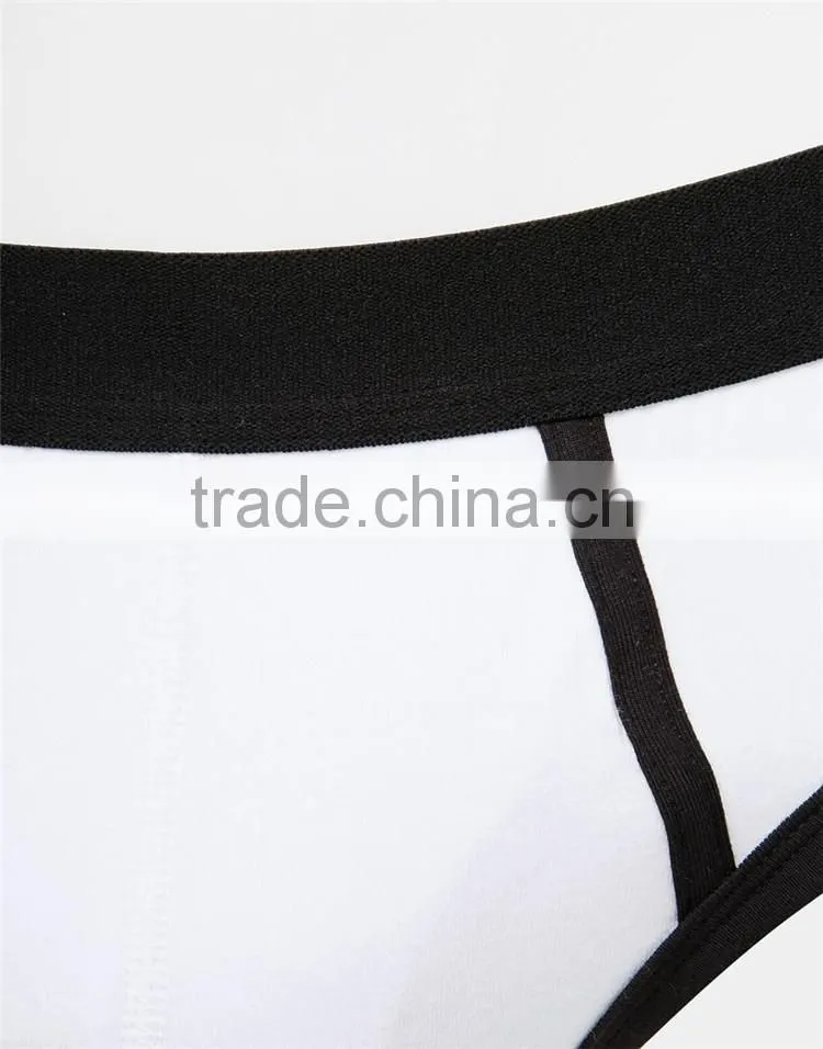 HOYUGO 3 Pack Men Briefs Thong With Contrast Trim
