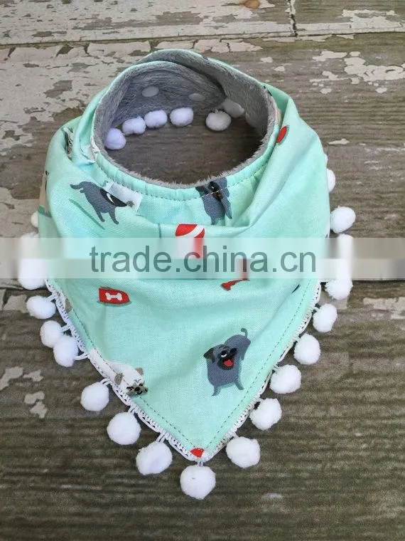 Baby Bandana Drool Bibs Tassel Kids Feeding Baby Boutique Floral Bibs
