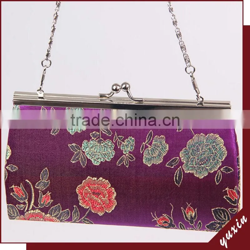 Fashion evening handbag fabric cloth small cute handbag SH028