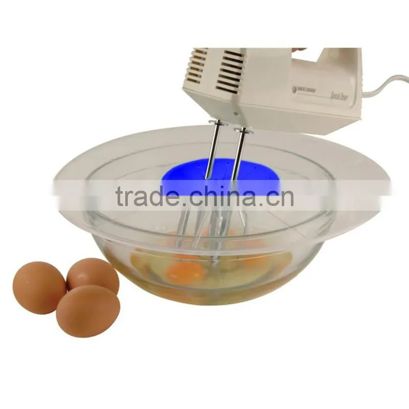 2017 NEW Silicone Splatter Screen Baking Mixing Bowl Guard Covers Pots Shields From Splatter Sprays Avoids Spill