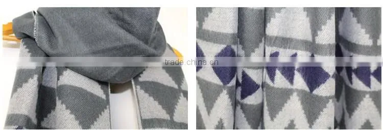 Women Geometric Winter Scarf Christmas Festival scarf RL-245