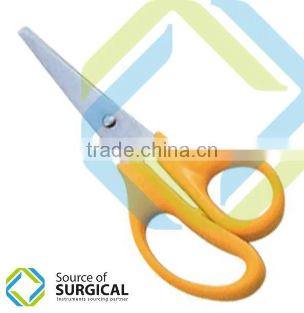 plastic handle scissors ,student scissors B-PHS-48