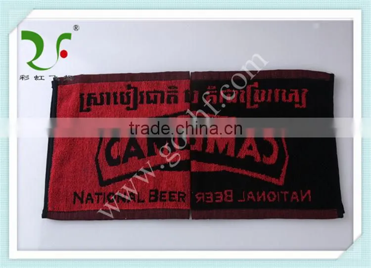 100% cotton jacquard gym towes