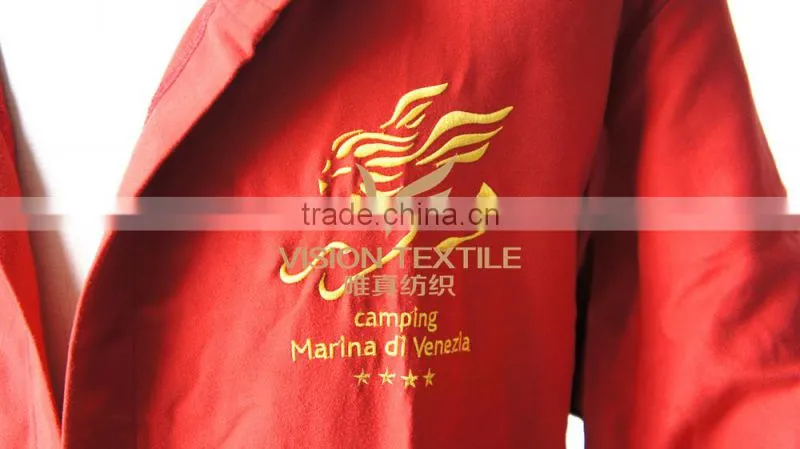 Hooded Microfiber Bathrobe