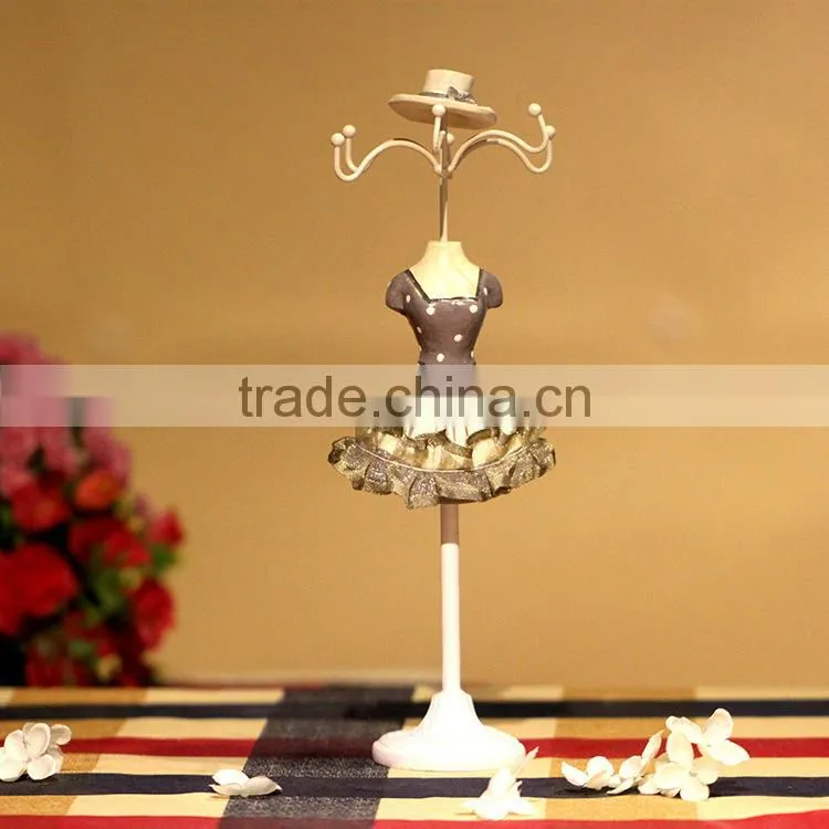 Earring Necklace Jewelry Display Stand Holder,Jewelry Necklace Holder Organizer Stand Display Approx 11" Tall
