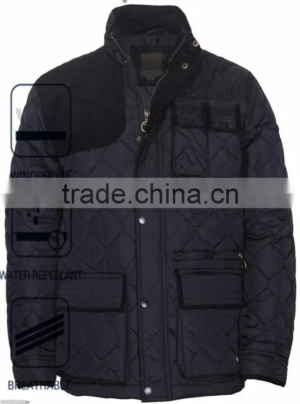 2016 Water Repellent Diamond Quilted Jacket for men