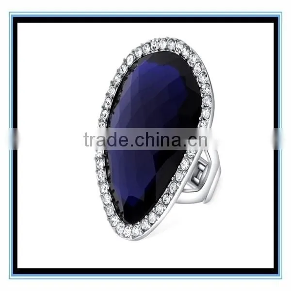 Alloy Fashion Ring,Wholesale Resin Ring,Ladies Imitation Diamond Ring XP-PR-870